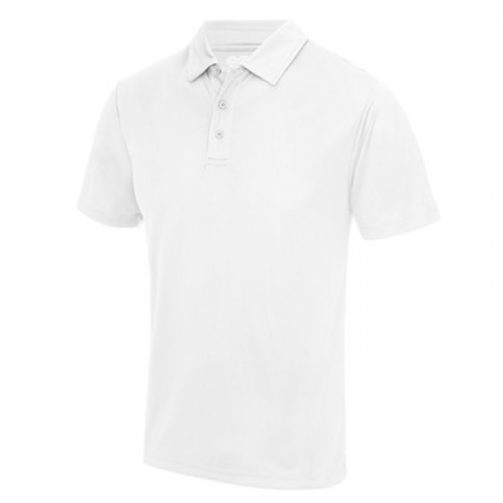 AWDIS COOL POLO SHIRT JC040 WHITE 2XLARGE