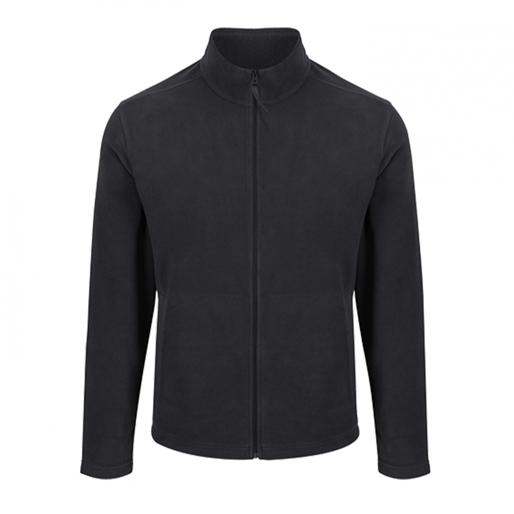 REGATTA BLACK MICRO FLEECE FULL ZIP SMALL