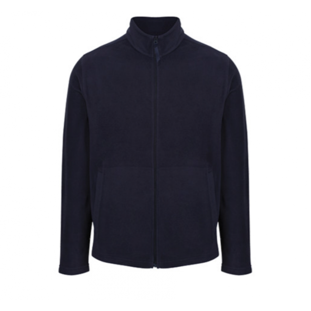 RG138 - REGATTA NAVY FULL ZIP  MICRO  FLEECE SMALL