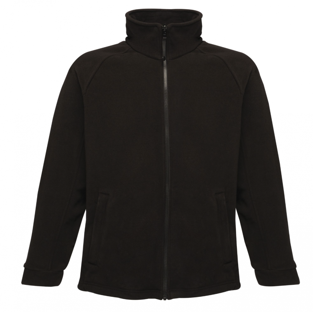 REGATTA BLACK THOR 3 FULL ZIP FLEECE TRF532 LARGE