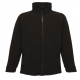 REGATTA BLACK THOR 3 FULL ZIP FLEECE TRF532 LARGE
