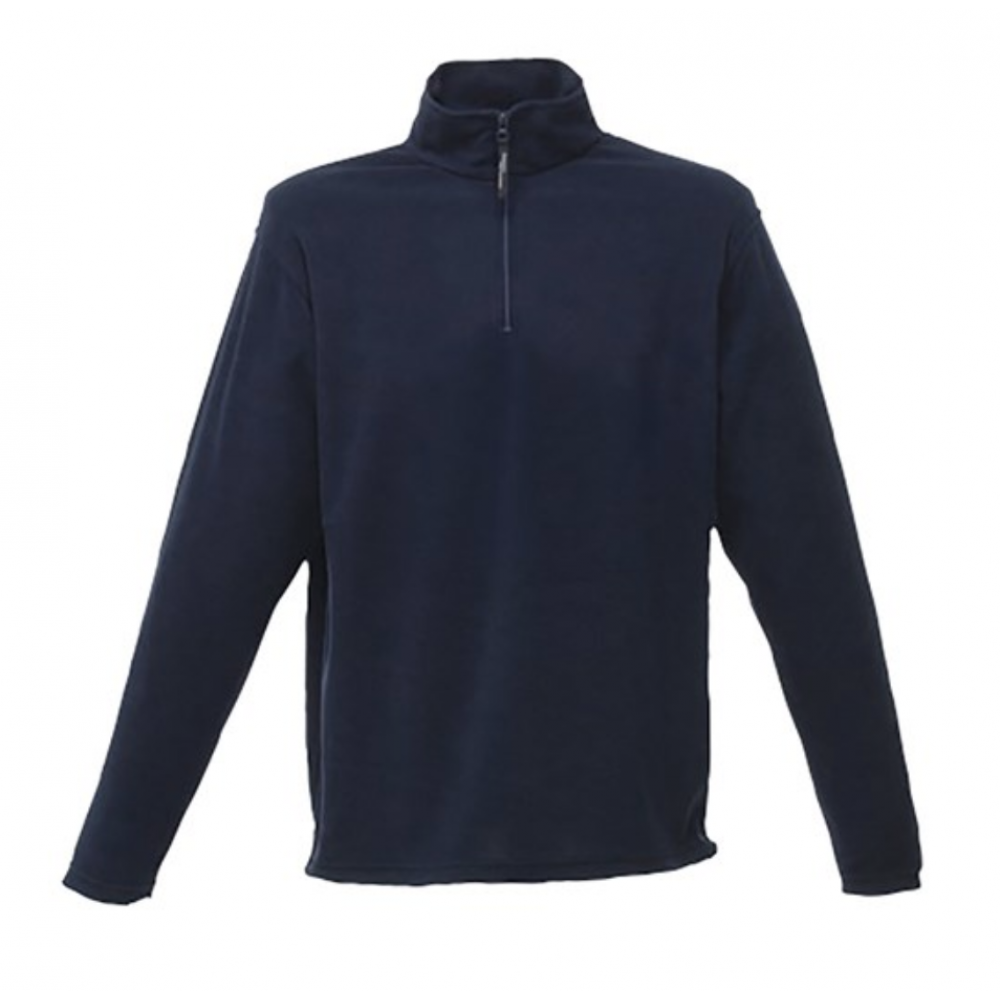 RG134 - REGATTA ZIP-NECK MICRO FLEECE NAVY MEDIUM