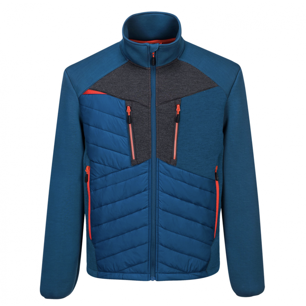 PORTWEST DX471 HYBRID BAFFLE JACKET BR  LARGE