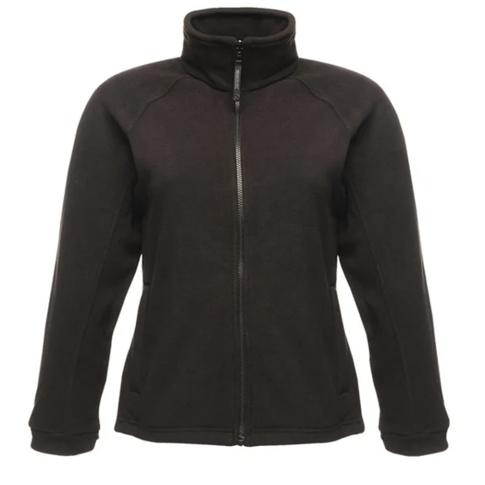 REGATTA TRF541 THOR LADIES FULL ZIP FLEECE BLACK XL (14)