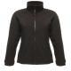 REGATTA TRF541 THOR LADIES FULL ZIP FLEECE BLACK XL (14)