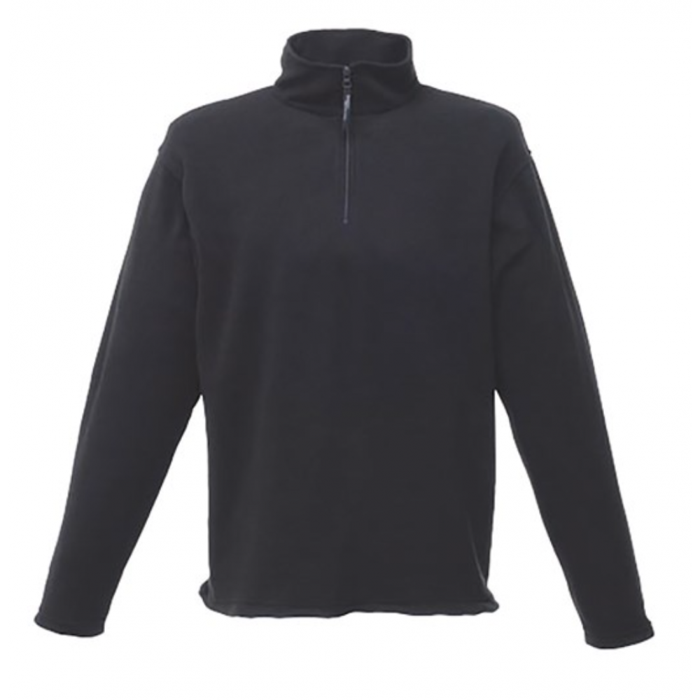 REGATTA ZIP- NECK MIROFLEECE GREY TRF549 2XLARGE