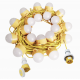 LED FESTOON LIGHTING KIT IP65 W/PROOF 50 MTR 20 BULB