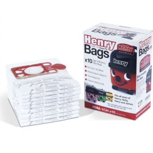 HENRY HOOVER BAGS BOX 10 NVM-1CH HEPA-FLO