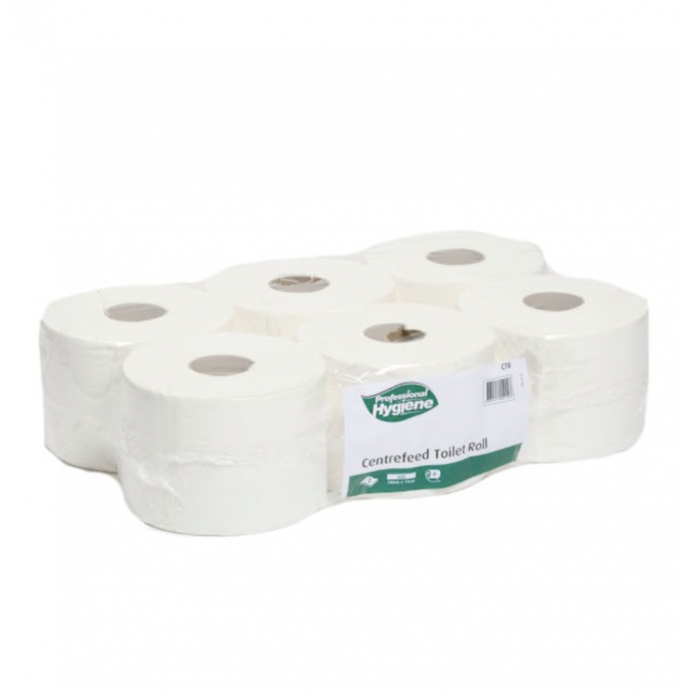 CENTREFEED TOILET ROLL PK 6 CTR / TORK