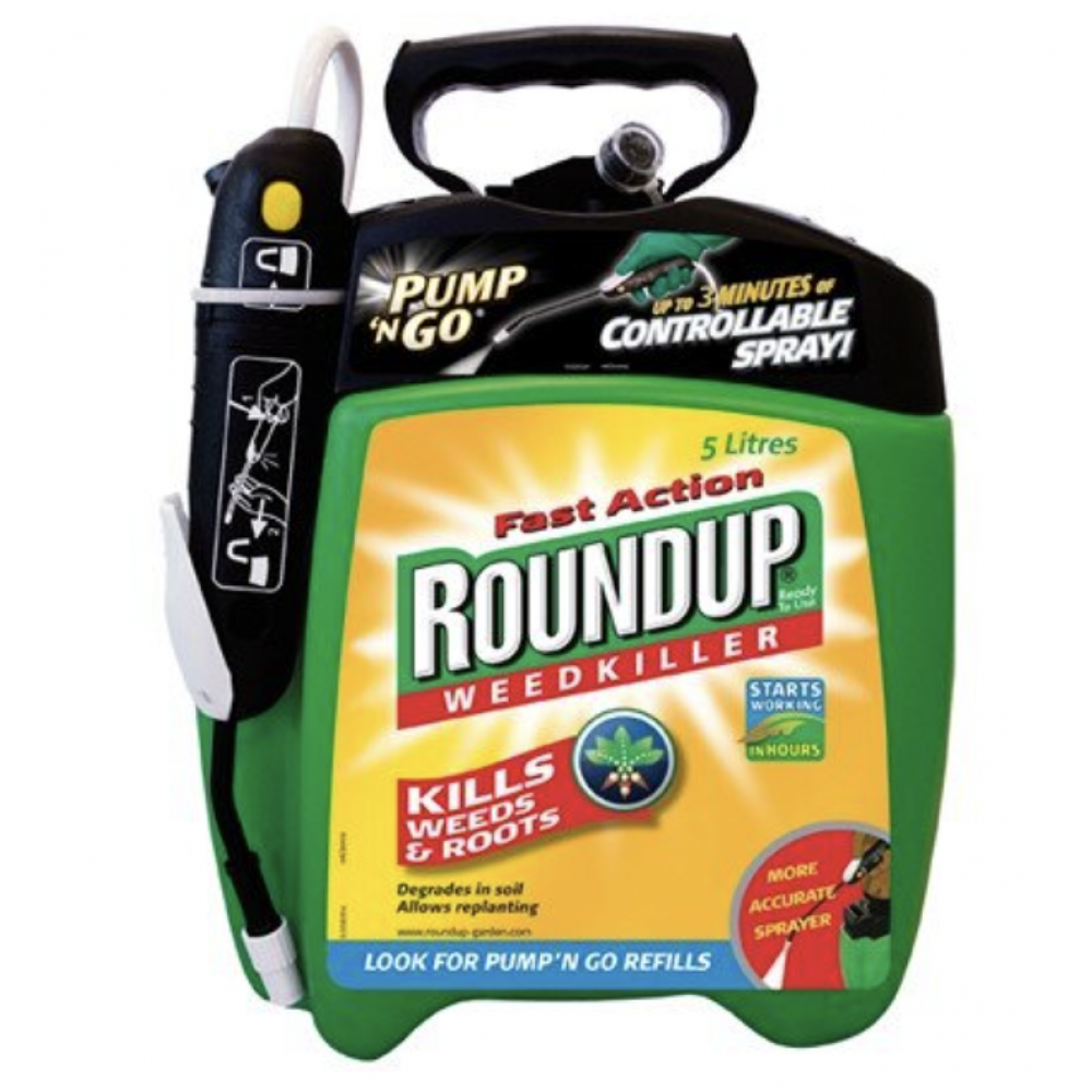 ROUND UP FAST ACTION  WEED KILLER 5L PUMP 1656-02