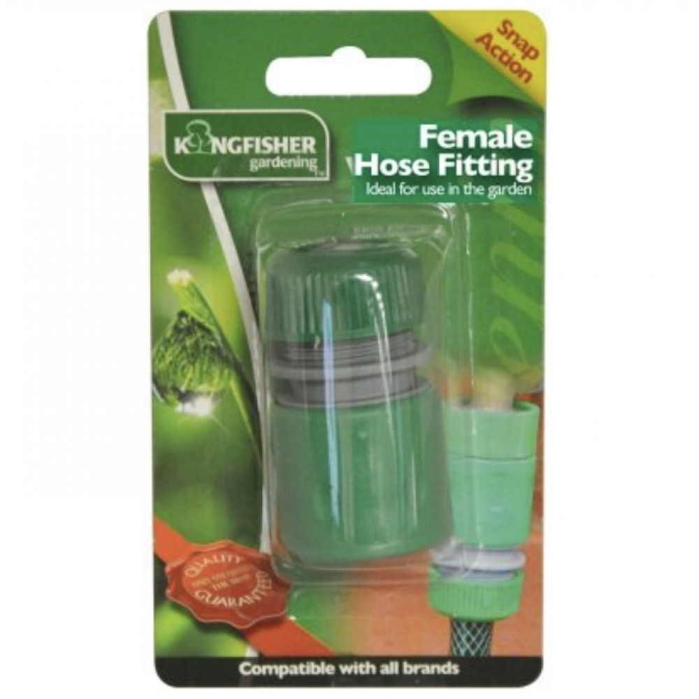 KINGFISHER SNAP ON FEMALE HOSE CONNECTOR 0091-34