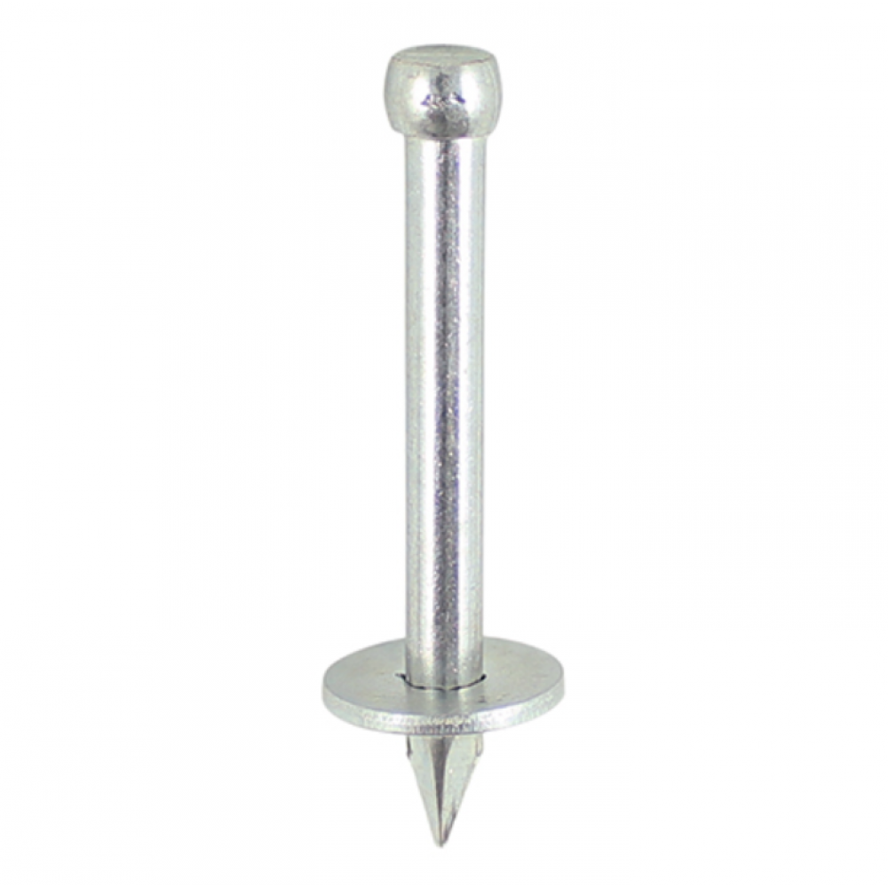 WASHERED MASONRY NAIL 60X3.7MM BOX 100 TIMCO