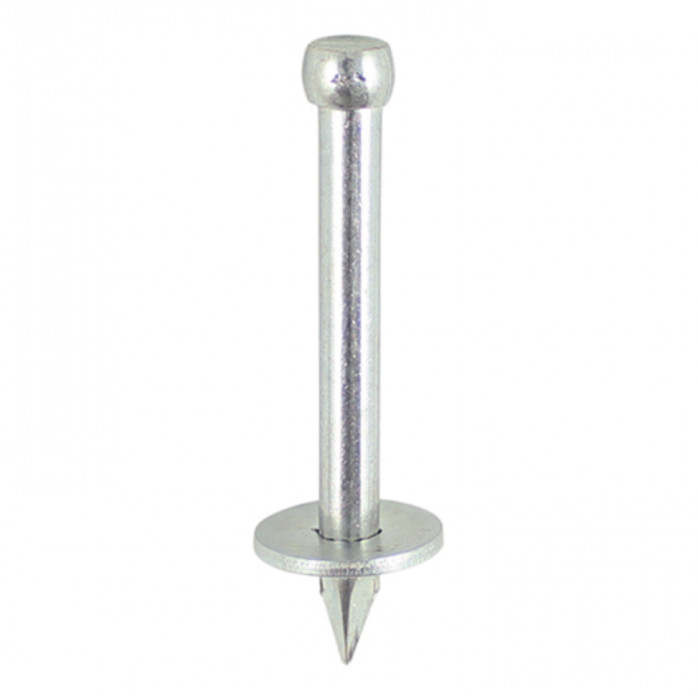 WASHERED MASONRY NAIL 30MM X3.7 BOX 100 TIMCO
