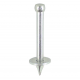 WASHERED MASONRY NAIL 30MM X3.7 BOX 100 TIMCO