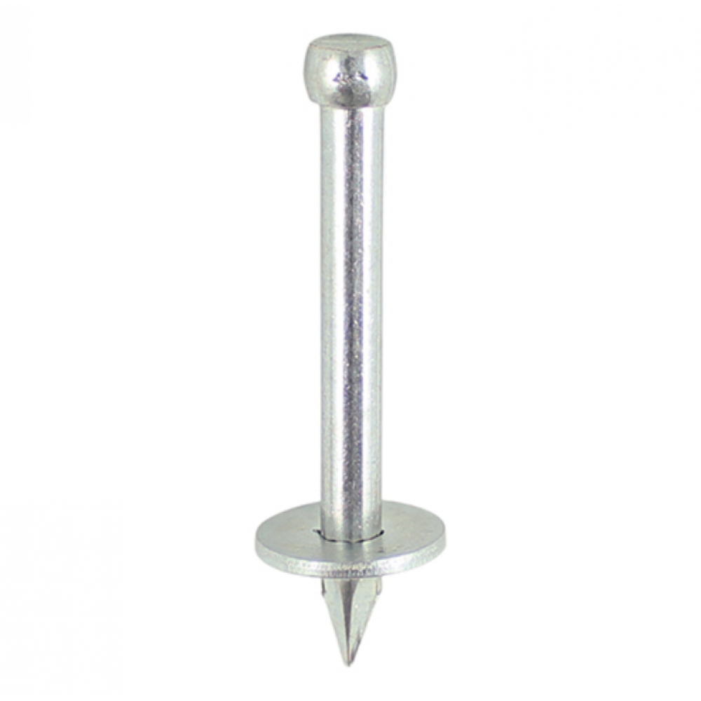 WASHERED MASONRY NAILS 25MM X3.7 BOX 100 TIMCO