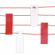 PROSOLVE WARNING BUNTING  26MT