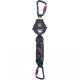 2M RETRACTRABLE FALL LIMITER C/W 2 CARABINERS FAR0701