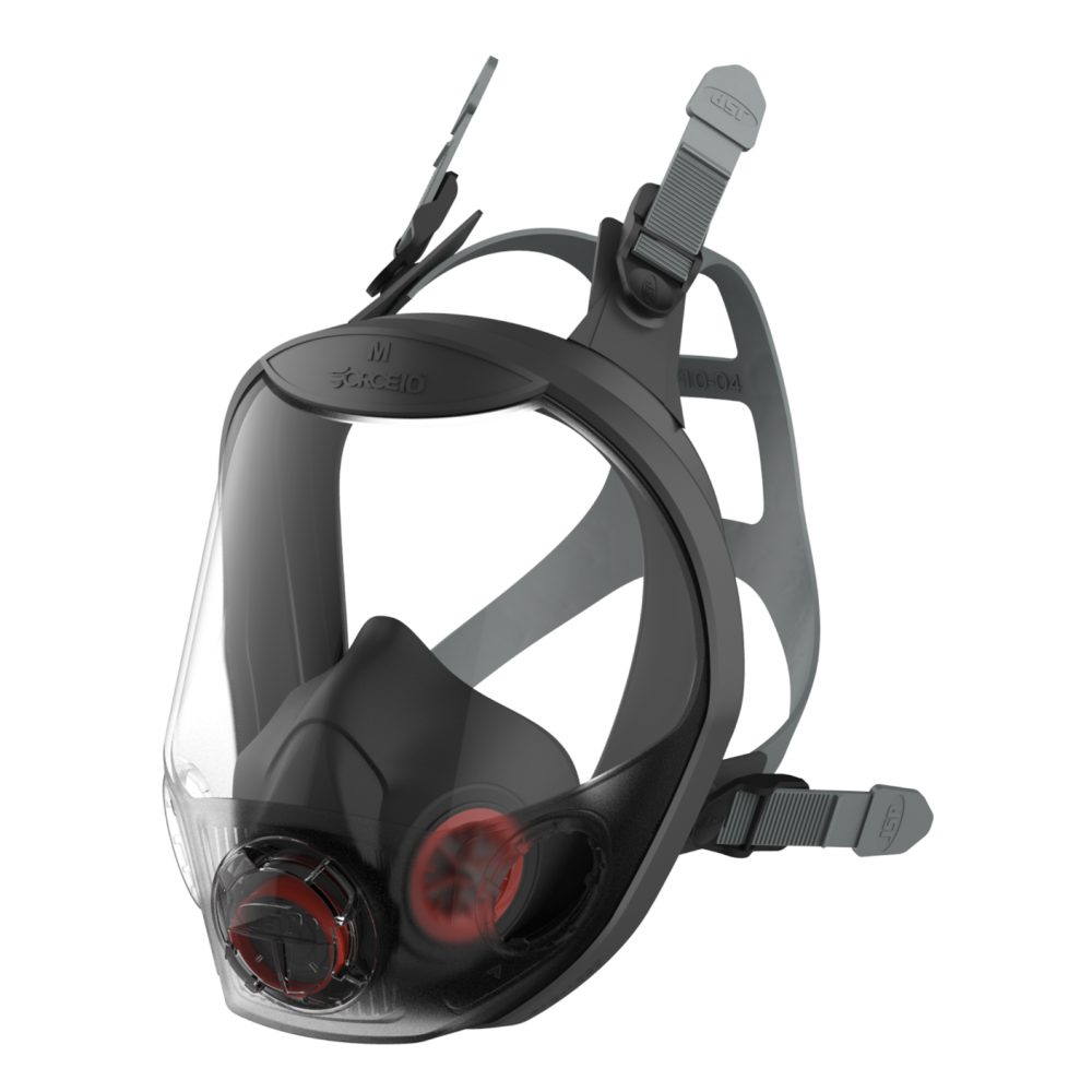 JSP TYPHOON FORCE 10 TWIN FULL FACE MASK MEDIUM
