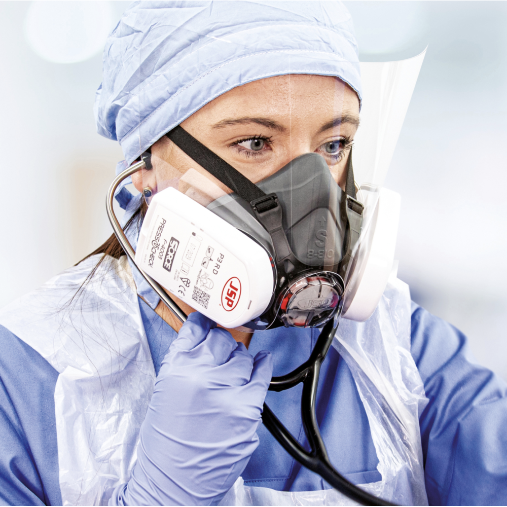 HALF MASK RESPIRATOR TWIN FORCE 8 MEDIUM
