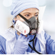 HALF MASK RESPIRATOR TWIN FORCE 8 MEDIUM