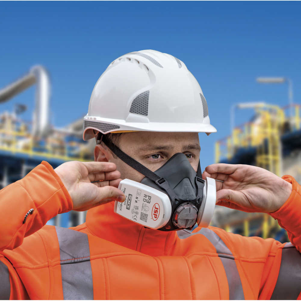 HALF MASK RESPIRATOR TWIN FORCE 8 MEDIUM