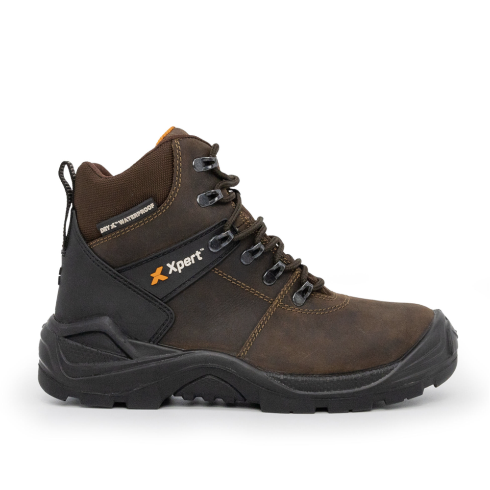XPERT TYPHOON WATERPROOF S3 BROWN BOOT XP610 SIZE 10