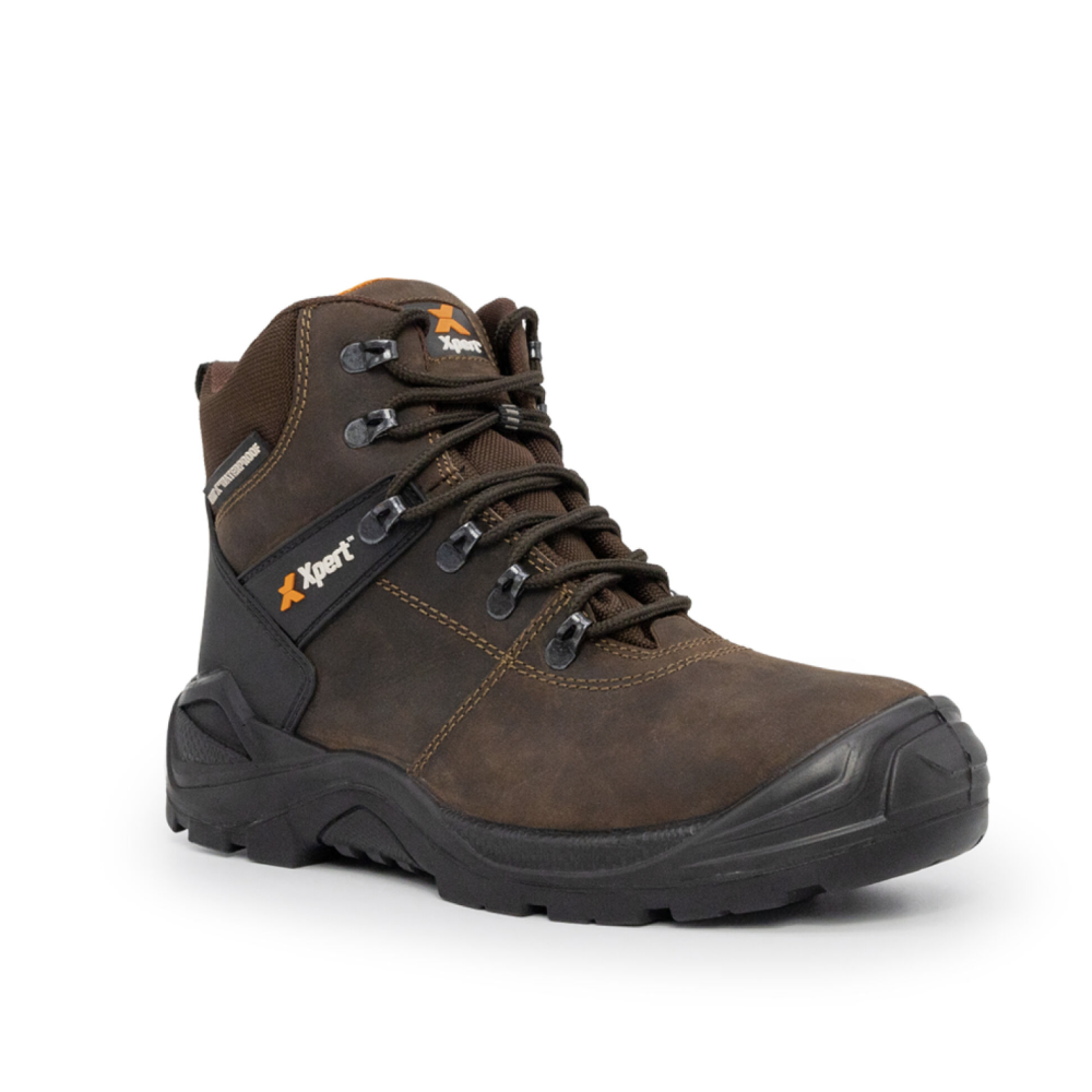 XPERT TYPHOON WATERPROOF S3 BROWN BOOT XP610 SIZE 10