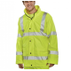 PUJ UNLINED HI-VIZ JACKET YELLOW SIZE XXXL