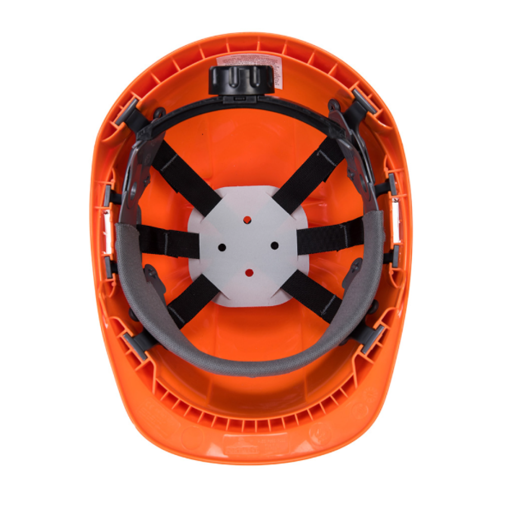 PW98 PORTWEST FORESTRY HELMET COMBI KIT ORANGE