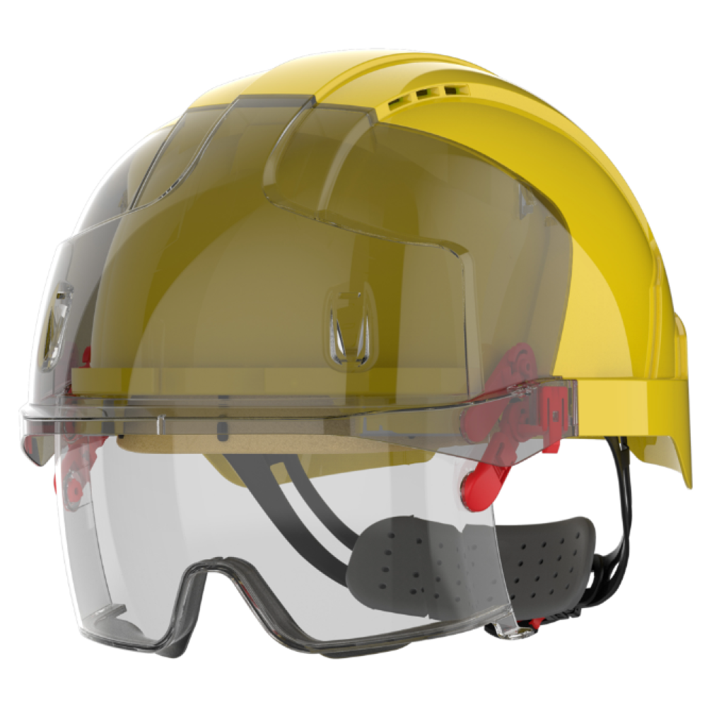 EVO VISTA LENS HELMET VENTED YELLOW/SMOKED AMB170-007-800