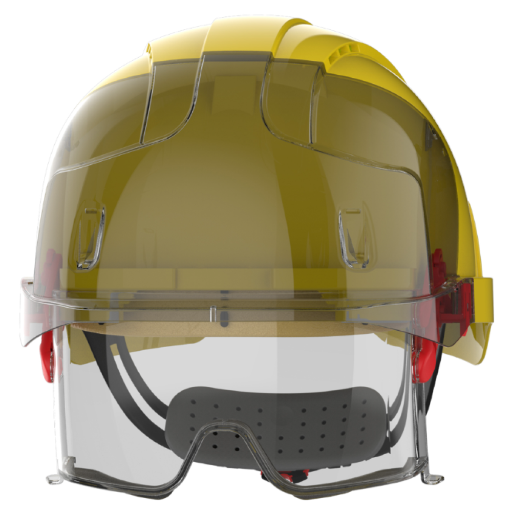 EVO VISTA LENS HELMET VENTED YELLOW/SMOKED AMB170-007-800