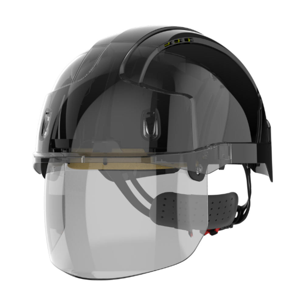 EVO VISTASHIELD HELMET BLACK/SMOKED AMD170-006-J00
