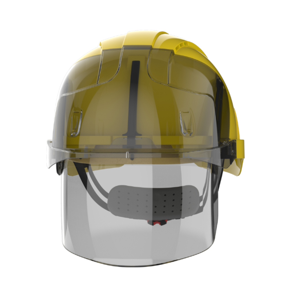 EVO VISTASHIELD HELMET YELLOW/SMOKED AMD170-003-K00
