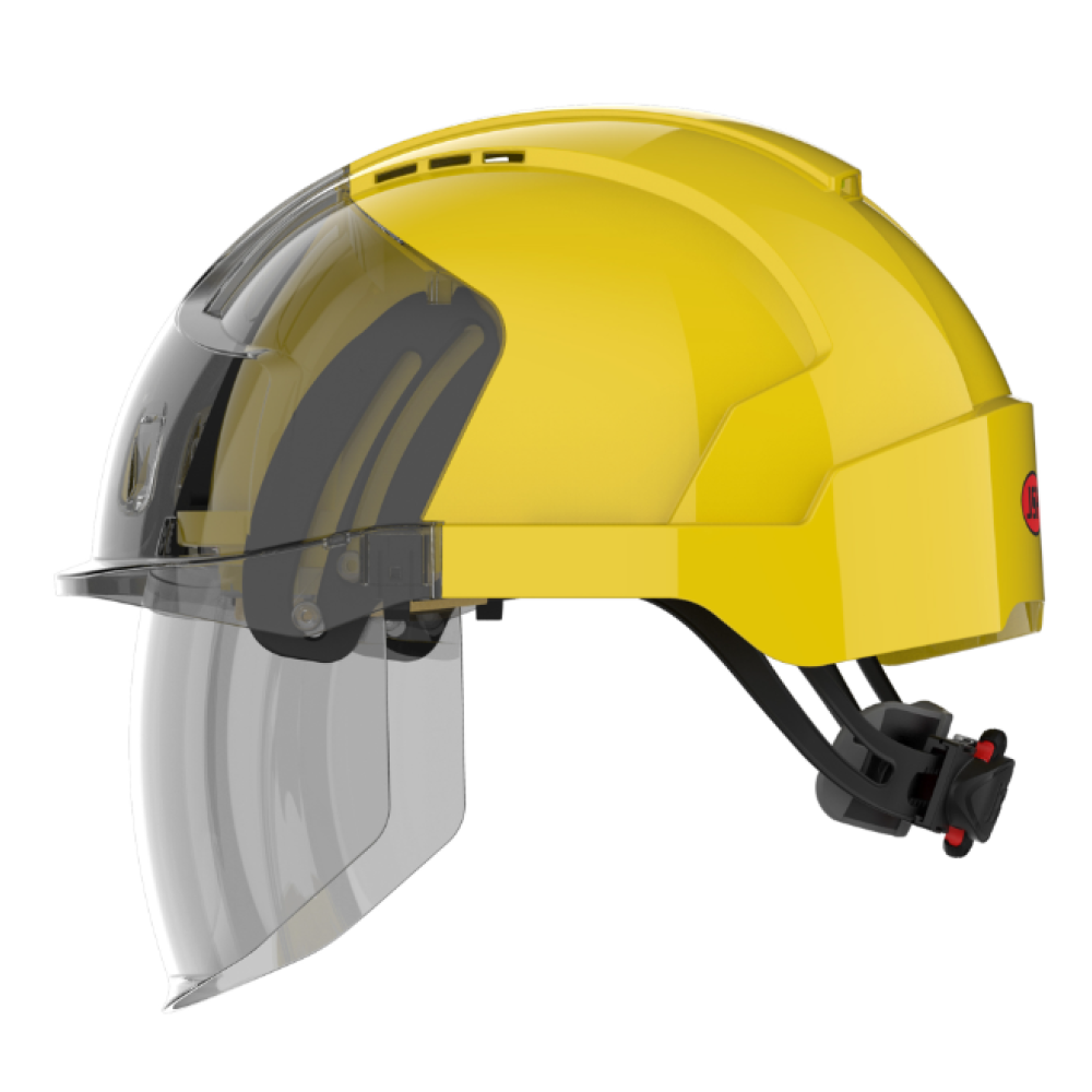 EVO VISTASHIELD HELMET YELLOW/SMOKED AMD170-003-K00
