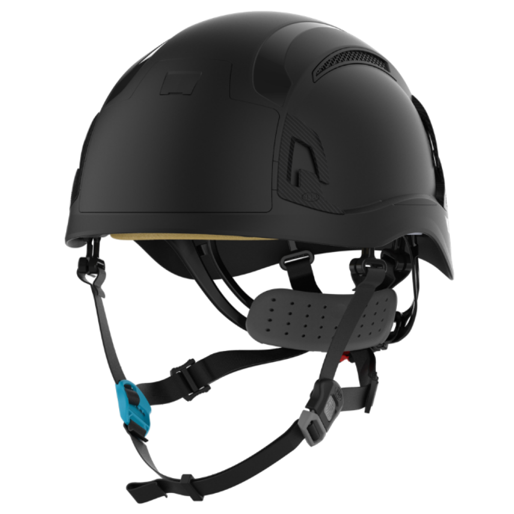 EVOALTA SKYWORKER SAFETY HELMET WHEEL RATCHET VENTED BLACK
