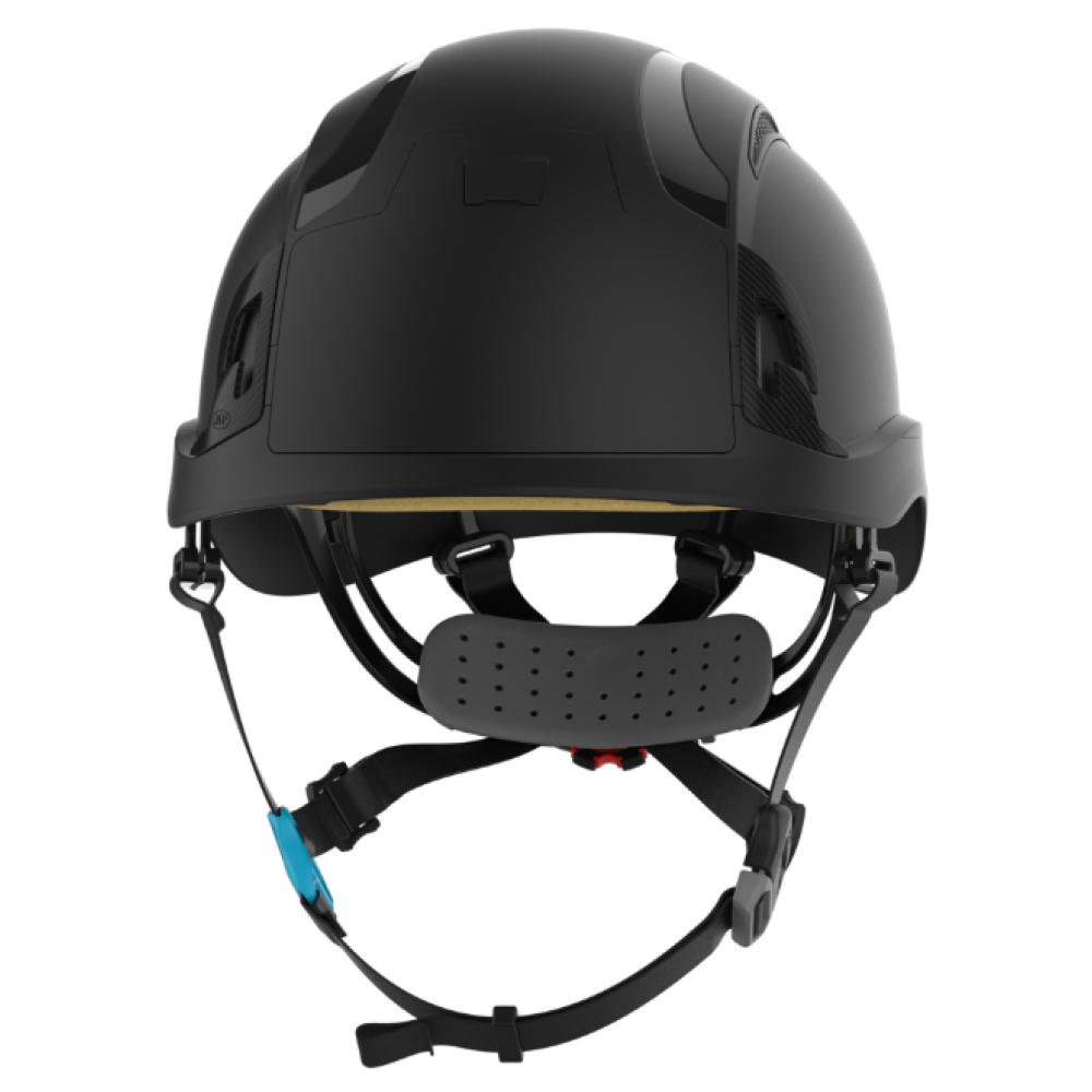 EVOALTA SKYWORKER SAFETY HELMET WHEEL RATCHET VENTED BLACK