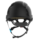 EVOALTA SKYWORKER SAFETY HELMET WHEEL RATCHET VENTED BLACK