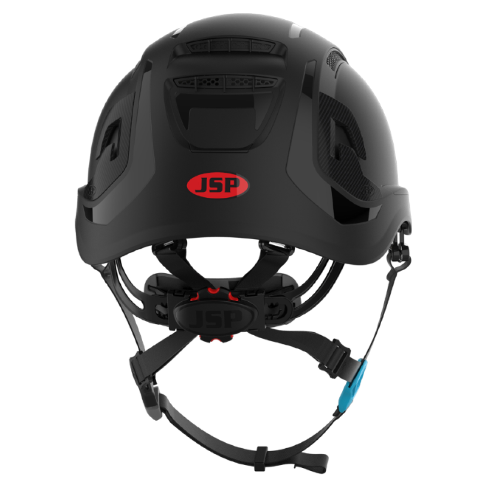 EVOALTA SKYWORKER SAFETY HELMET WHEEL RATCHET VENTED BLACK