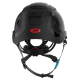 EVOALTA SKYWORKER SAFETY HELMET WHEEL RATCHET VENTED BLACK