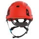 EVOALTA SKYWORKER SAFETY HELMET WHEEL RATCHET VENTED ORANGE