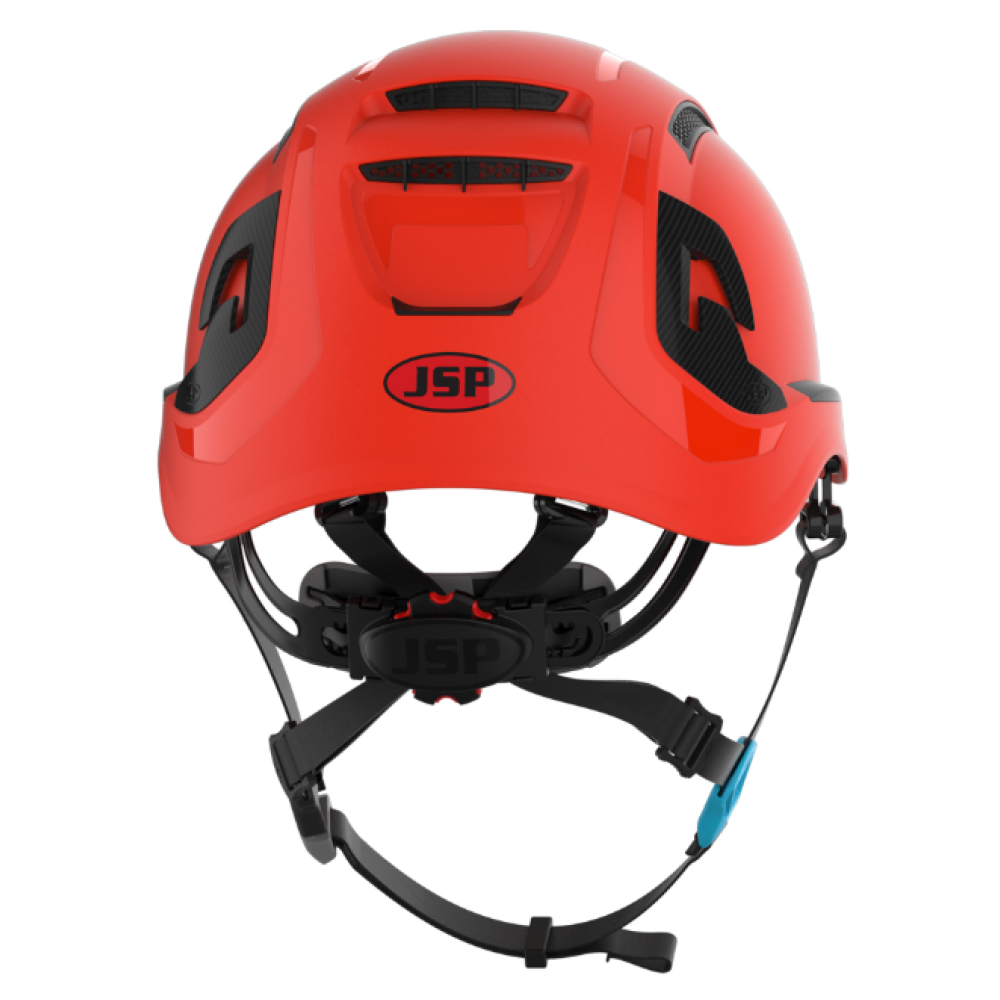 EVOALTA SKYWORKER SAFETY HELMET WHEEL RATCHET VENTED ORANGE