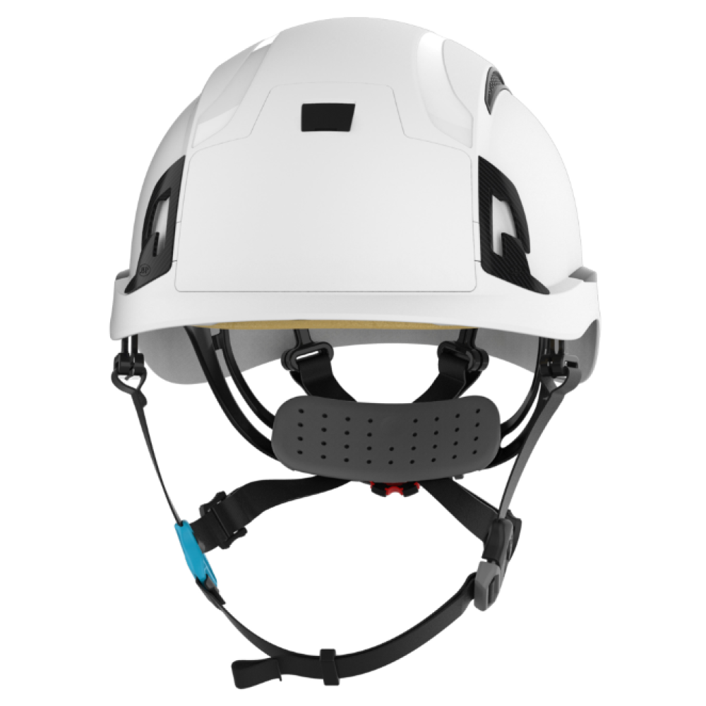 EVOALTA SKYWORKER SAFETY HELMET WHEEL RATCHET VENTED WHITE