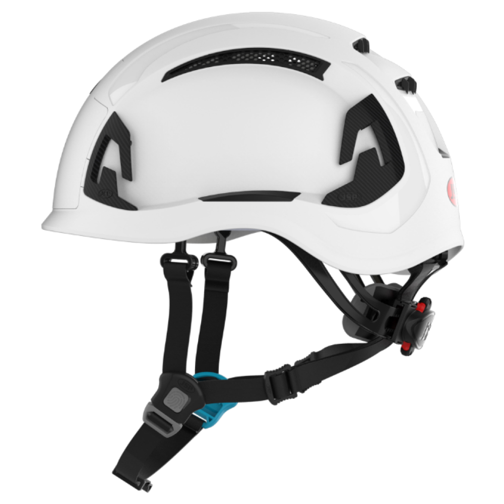 EVOALTA SKYWORKER SAFETY HELMET WHEEL RATCHET VENTED WHITE