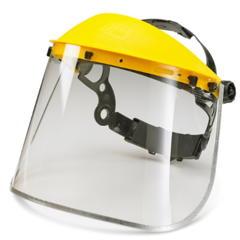 METAL EDGED FACE VISOR 8
