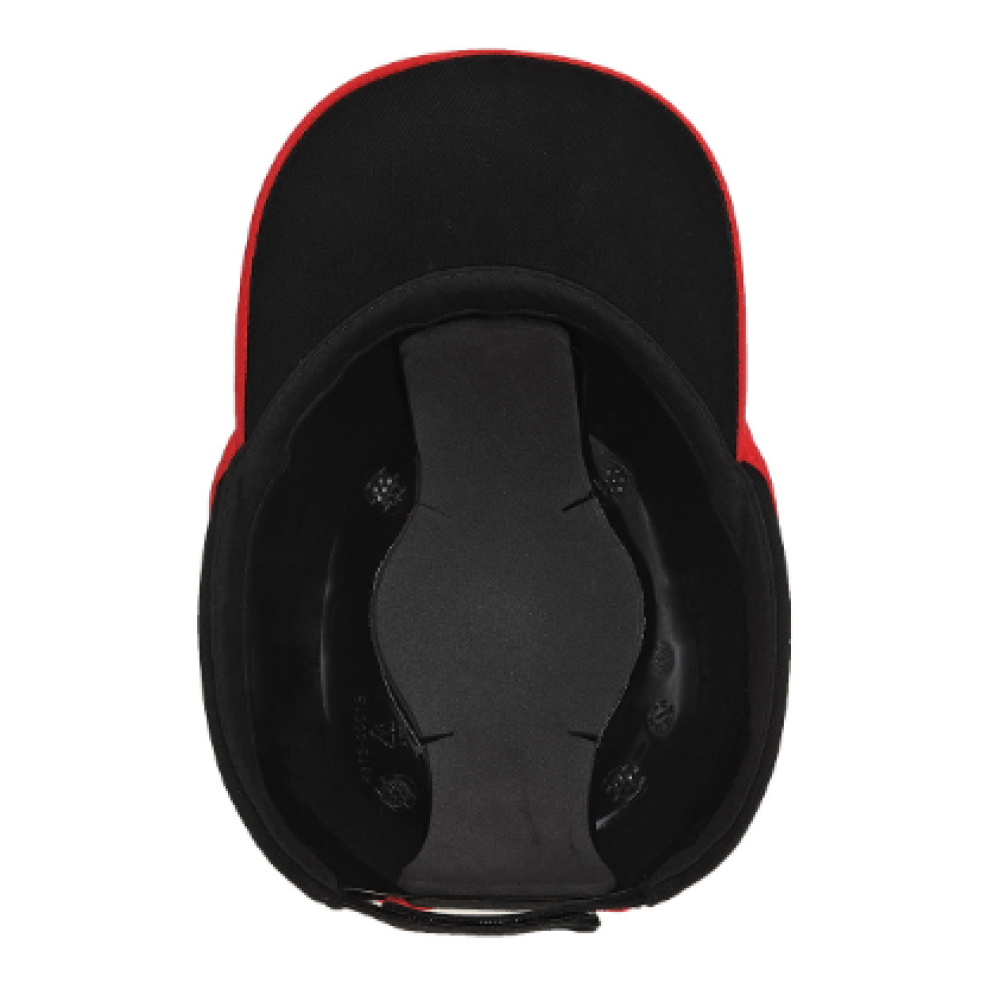 PORTWEST PW69 VENT COOL BUMP CAP BLK/RED