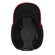 PORTWEST PW69 VENT COOL BUMP CAP BLK/RED