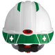 REFLECTIVE CR2 DECAL KIT GREEN FIRST AIDER EVO2/3 PER SET OF 1