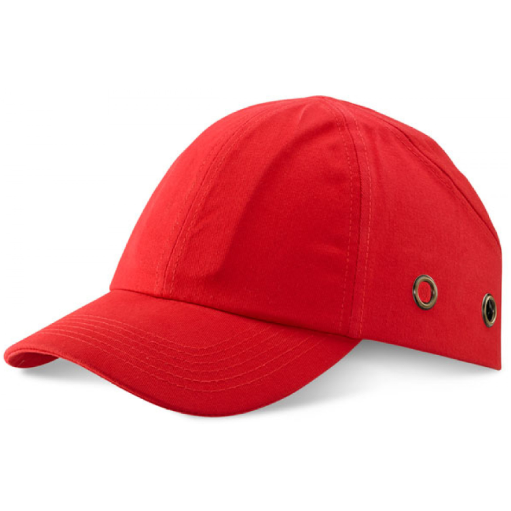 SAFETY BASEBALL CAP BBRAND RED