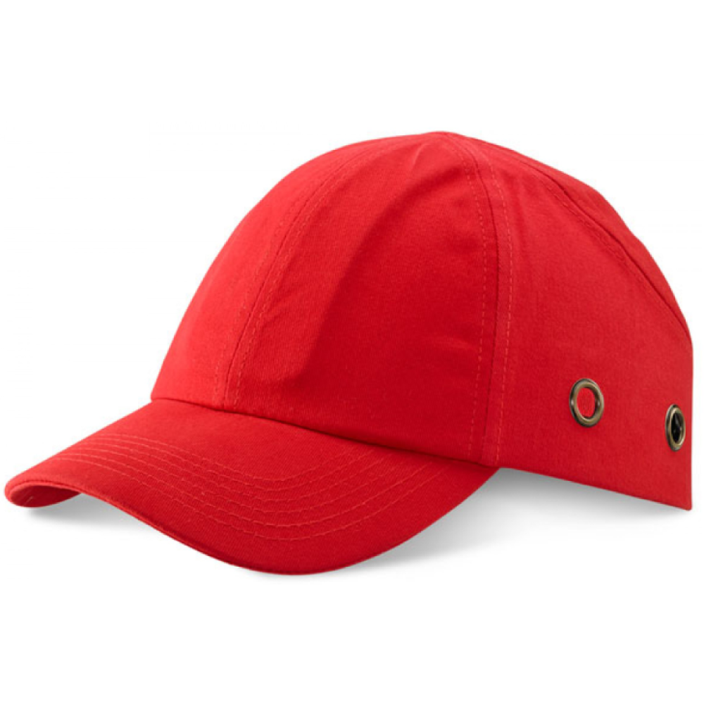 SAFETY BASEBALL CAP BBRAND RED