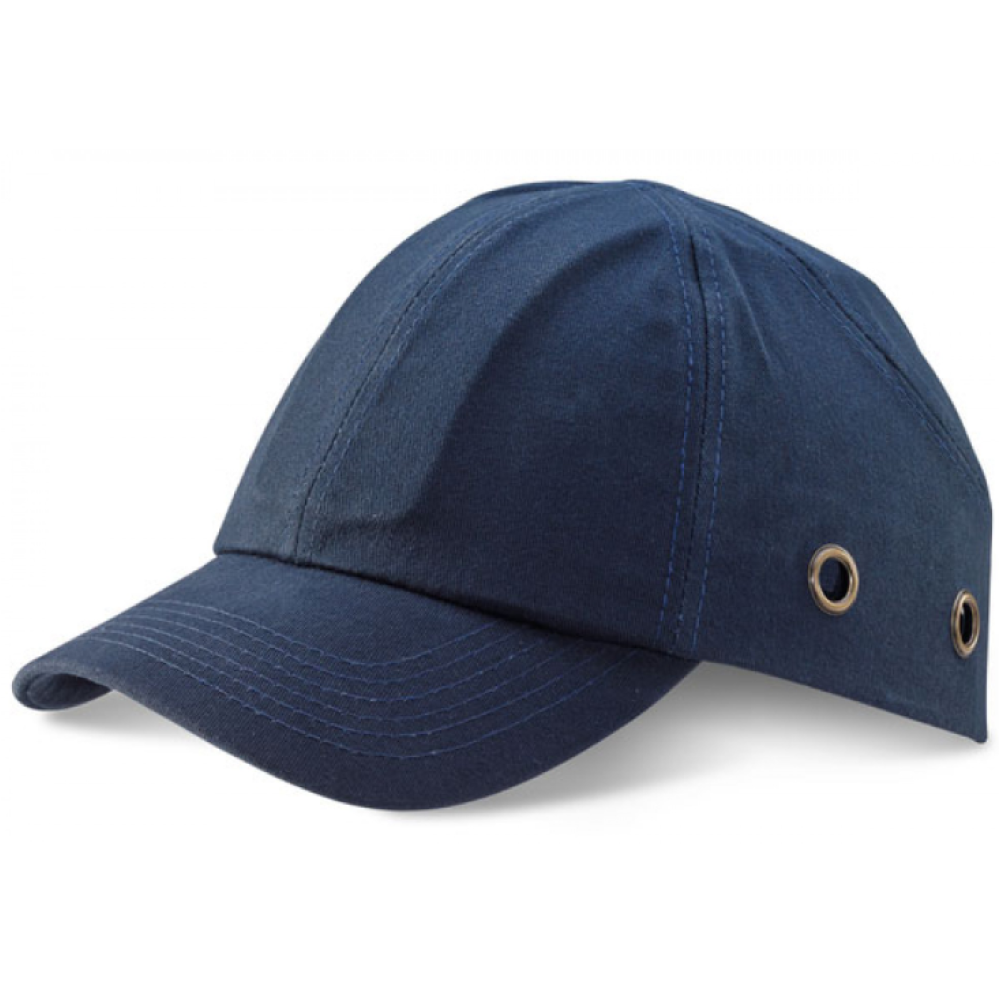 SAFETY BASEBALL CAP BBRAND NAVY BBSBCN